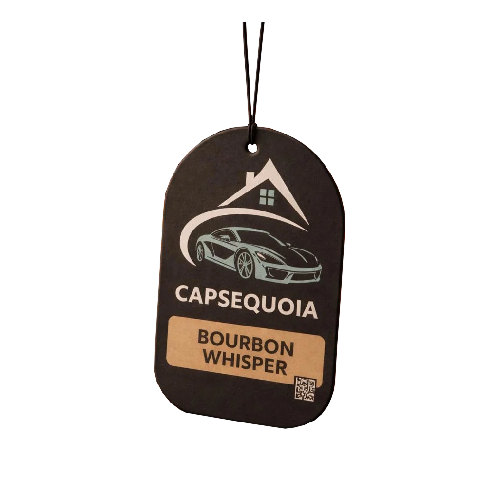 Bourbon Whisper Car Air Freshener