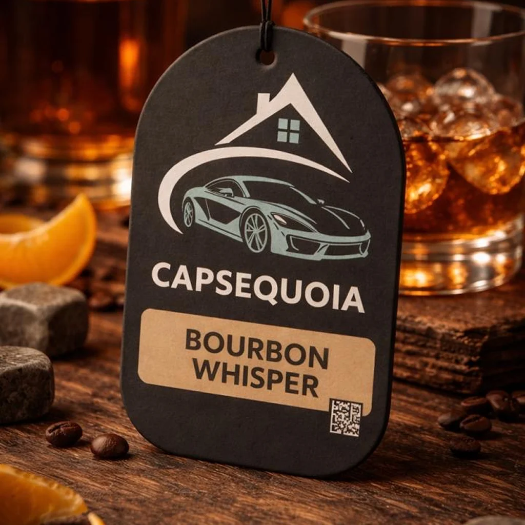 Bourbon Whisper Car Air Freshener - Image 2