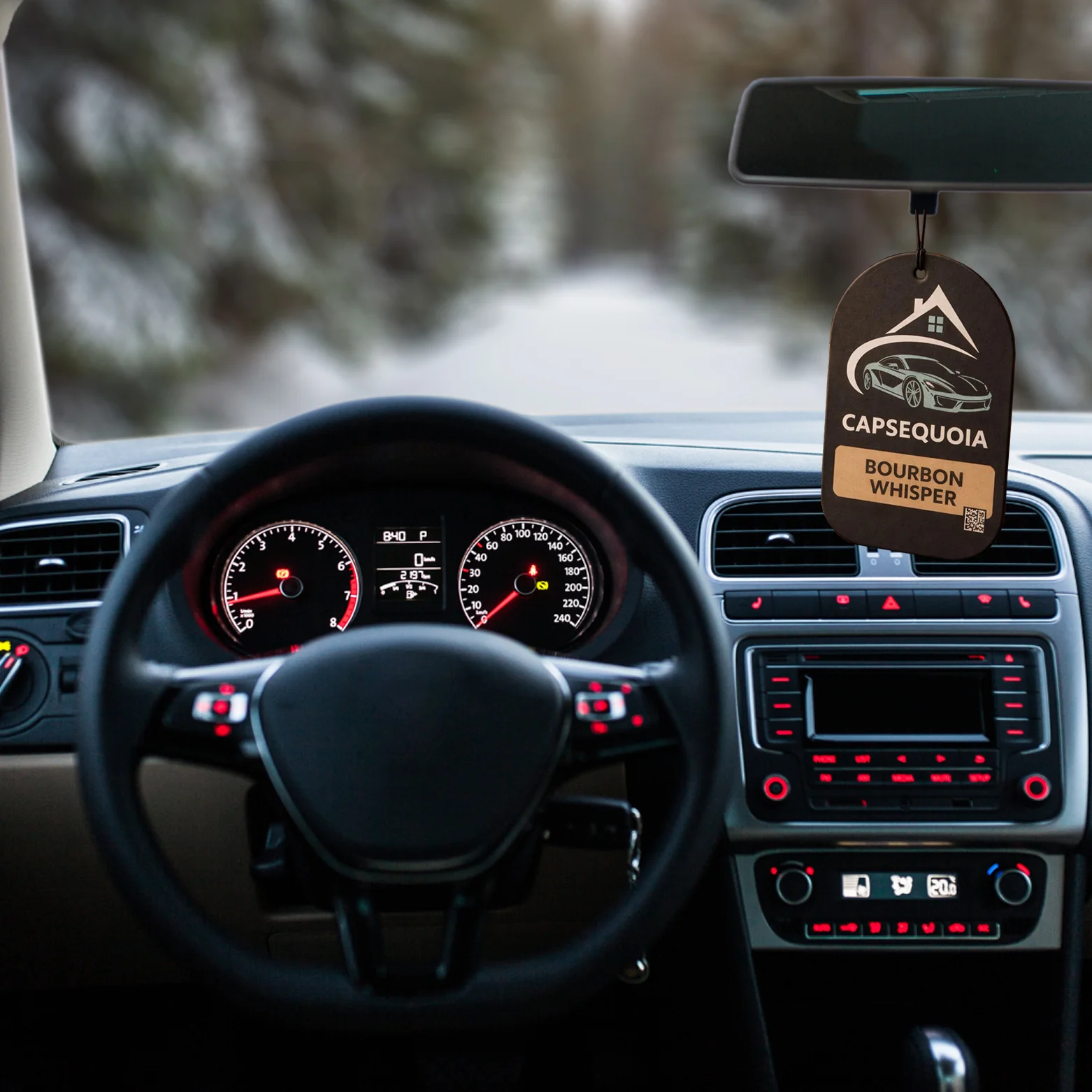 Bourbon Whisper Car Air Freshener - Image 3