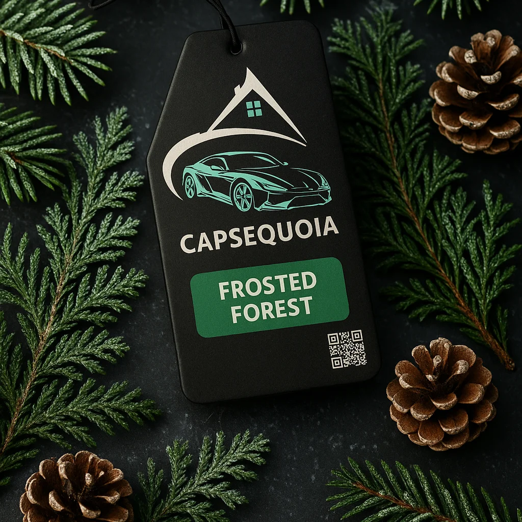 Frosted Forest Car Air Freshener - Image 2