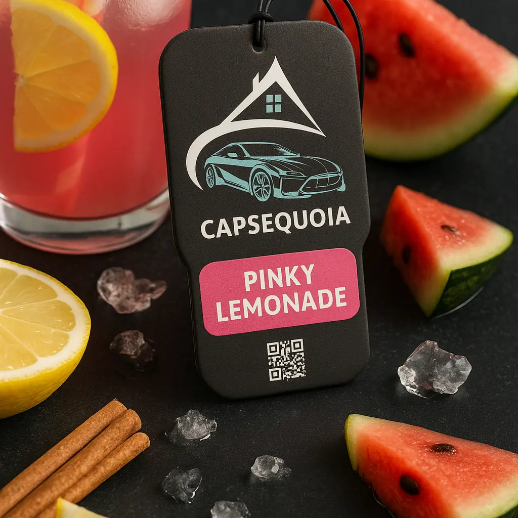 Pinky Lemonade Car Air Freshener - Image 2