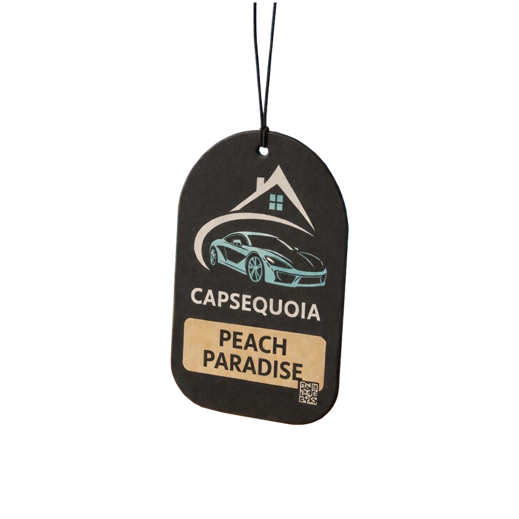 Peach Paradise Car Air Freshener